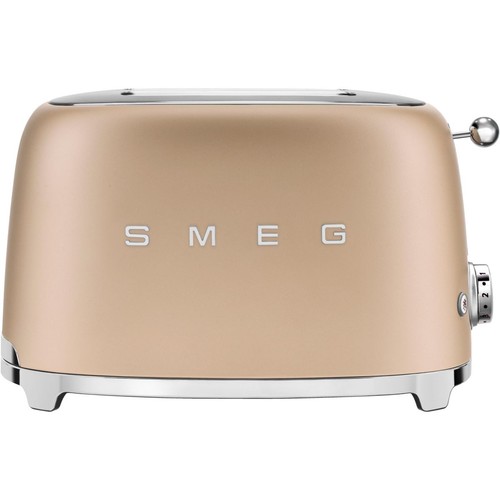 Grille pain smeg - tsf01chmeu, or